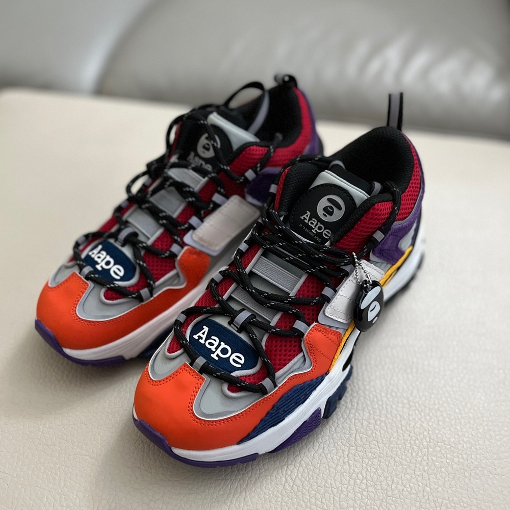 NWT - AAPE by A Bathing Ape (BAPE) Chunky Sneakers - Men Size 7/Women Size 9